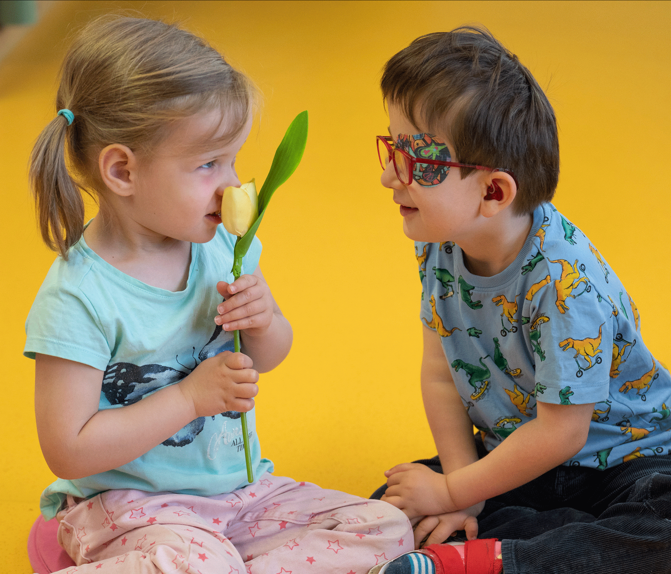 Spielende Kinder im Kita Kinderhaus Imago Dübendorf, Zürich