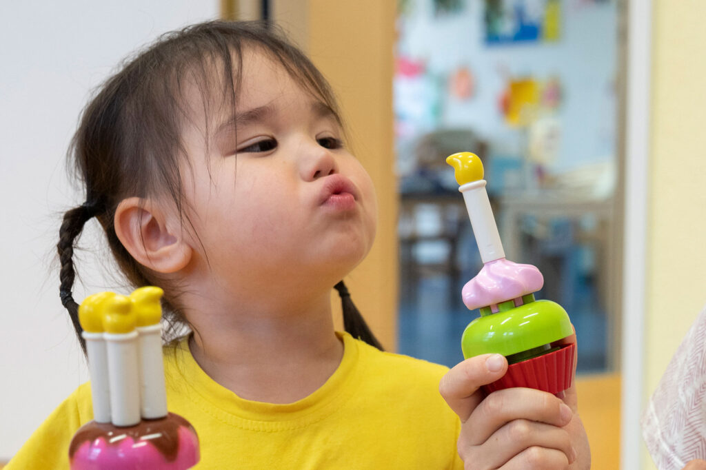 Führung durch die integrative Kita Kinderhaus Imago