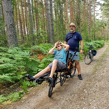 «Max mag den Fahrtwind im Gesicht»